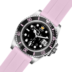 Who Cares Automatic Watch – 40mm Pink Rebel – gallery view 5