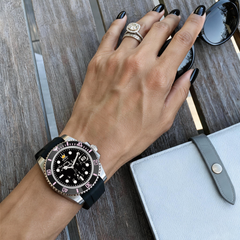Who Cares Automatic Watch – 40mm Shadow Pulse – gallery view 3