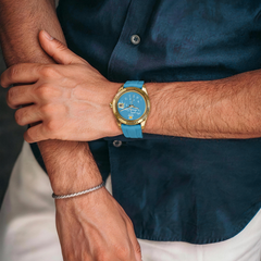 Who Cares Automatic Watch – 40mm Golden Horizon – gallery view 2