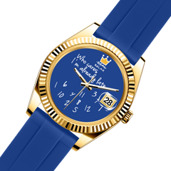 Who Cares Automatic Watch – 40mm Blue Attitude – gallery view 4