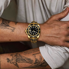 Who Cares Graven Automatic Watch – 40mm Golden Inferno – gallery view 2