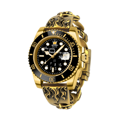 Who Cares Graven Automatic Watch – 40mm Golden Inferno – gallery view 4