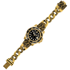 Who Cares Graven Automatic Watch – 40mm Golden Inferno – gallery view 5