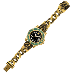 Who Cares Graven Automatic Watch – 40mm Golden Wildfire – gallery view 5