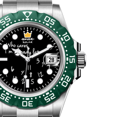 Who Cares Automatic Watch – 40mm Green Unbound – gallery view 4