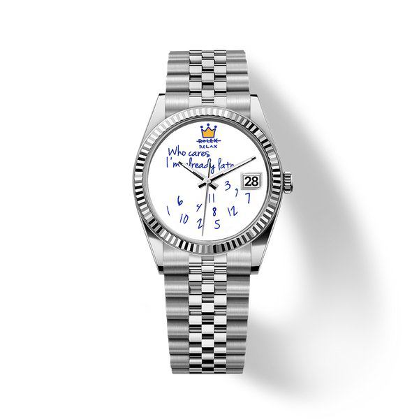 Who Cares Lazy Moment 36mm quartz watch