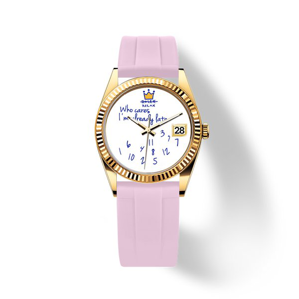 Who Cares Fashionably Late 36mm quartz watch