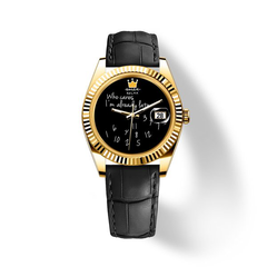 Who Cares Midnight Jest 40mm watch
