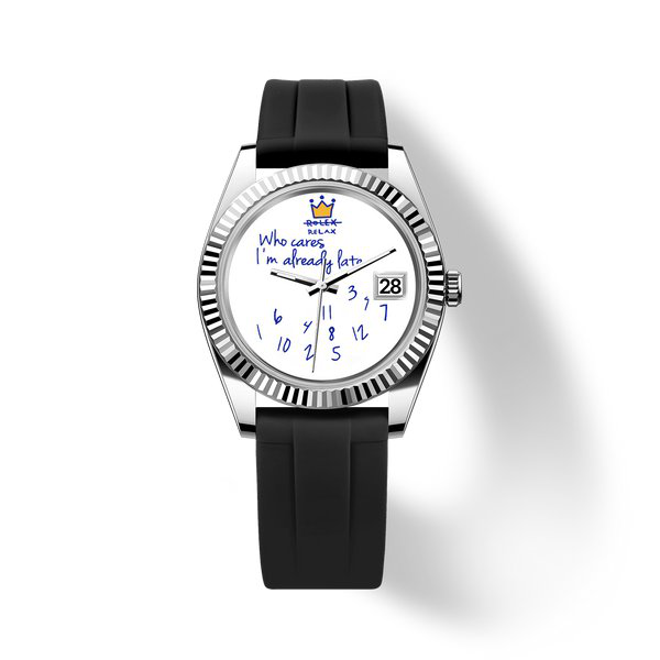 Who Cares No Rush 40mm watch