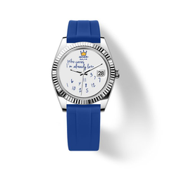 Who Cares Relax Script 40mm automatic watch
