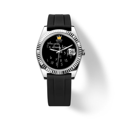 Who Cares Unrushed Hours 40mm automatic watch