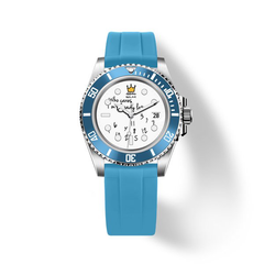 Who Cares Blue Horizon automatic watch
